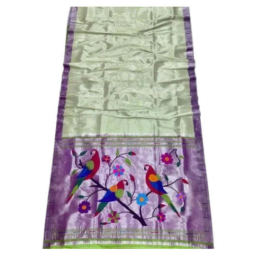 Single Muniya Handloom Paithani Saree