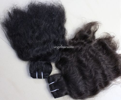 Raw Curly Human Hair Bundle (1 Peice)