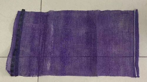 Purple Pp And Pe Plastic Mesh Bag