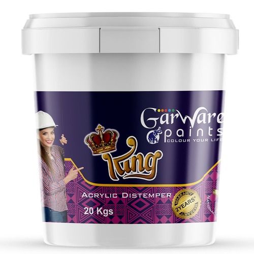 King Acrylic Distemper Paints Grade: A-Grade