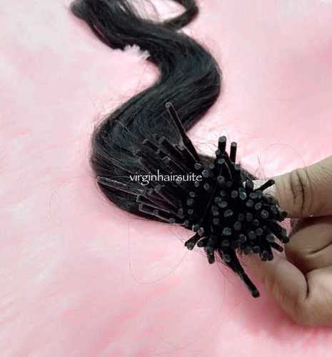 Black Micro Link Hair Extensions