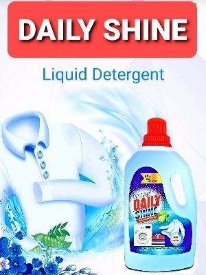 Instant Stain And Dirt Remover Kalinga Daily Shine Green Laundry Liquid Detergent