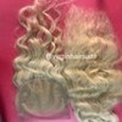 Indian Blonde Closure Wave Human Hair