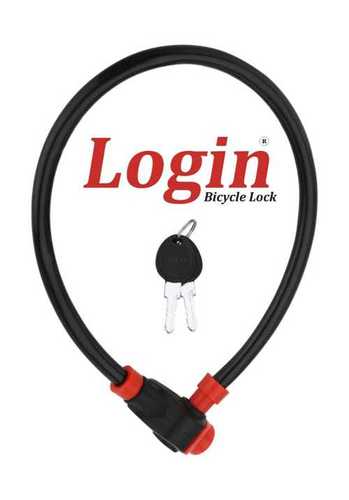 Login Cable Bicycle Locks Dimension(L*W*H): 27*2.4*3  Centimeter (Cm)