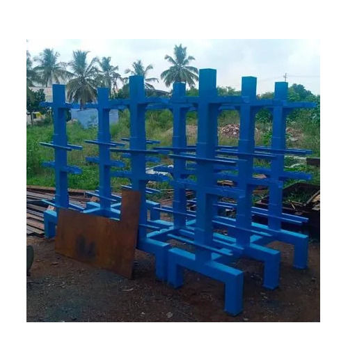 Metal Pattern Racks - Color: Blue