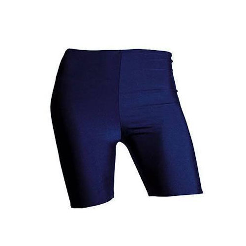 Ladies Thigh Length Nylon Blue Cycling Shorts