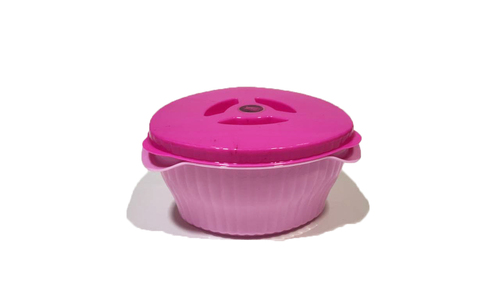 Triangle Shape Plastic Storage Box - Polypropylene Material, Customized Size, Clear Transparent Violet, Airtight Lids for Freshness and Moisture Protection