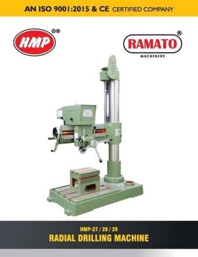 Drilling Capacity 25mm Heavy Duty Hmp 28 Radial Drilling Machine With Drilling Capacity (Steel) Of 25mm