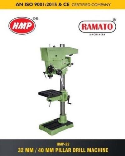 HMP 22 32MM Heavy Duty Pillar Drilling Machine with Drilling Capacity of 32 mm
