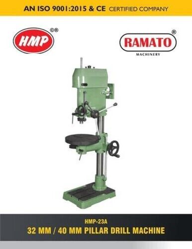 HMP 23A 32MM High Strength Electric Pillar Drilling Machine with Drilling Capacity of 32 mm
