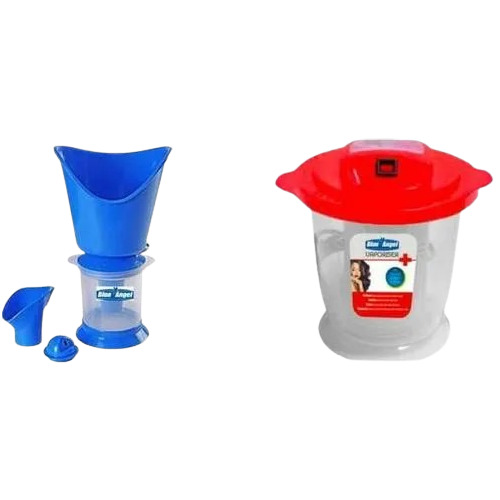 Steam Vaporizer - Plastic Body, 11 Inch Dimensions, Blue Color | Easy To Operate, Multi Usage, Long Lasting Durability, Brain Relaxation