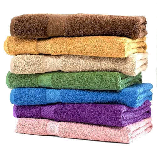 Rectangular Shape Washable Cotton Towels In Various Colors Age Group: Adults