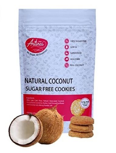 Delicious Taste Gluten Free and Sugar Free Natural Coconut Cookies 