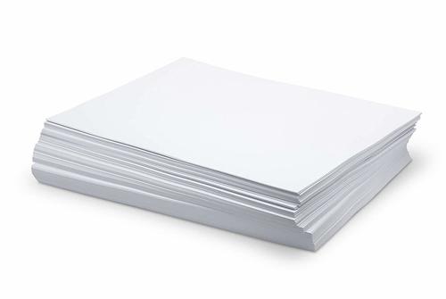 Squre A4 Size White Sheets Paper For School Assignment Work And For Office Work White Color