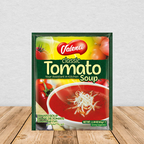 A Grade 65 Grams Tomato Soup Additives: Vegetable