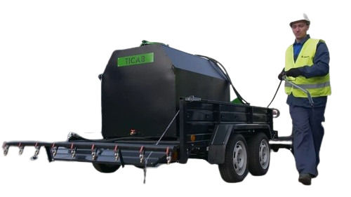 Semi-Automatic Bitumen Emulsion Sprayer Bs-1000 For Bitumen Spraying