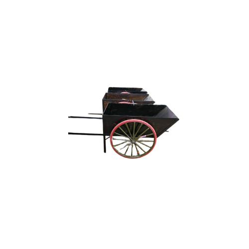 Municipal Solid Waste Management Black Wheel Barrow - Application: Industrial