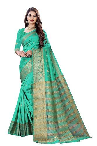 Cotton Border Daily Wear Saree, With Blouse Piece at Rs 200 in Guntur