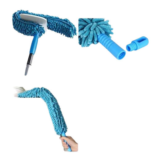 Washable Flexible Fan Duster With Folding Pipe