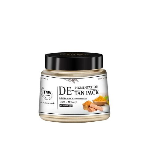 DE - Pigmentation Tan Pack With Turmeric, Rose, Almond, Sandalwood And Neem