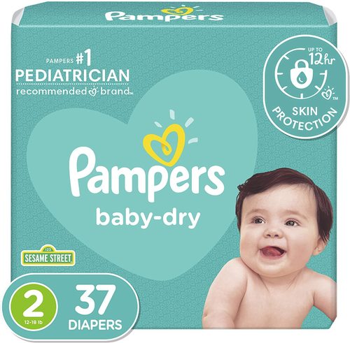 XS S M L Soft New Pampers Diapers Baby Dry NewBorn Disposable Size 1 2 3 4