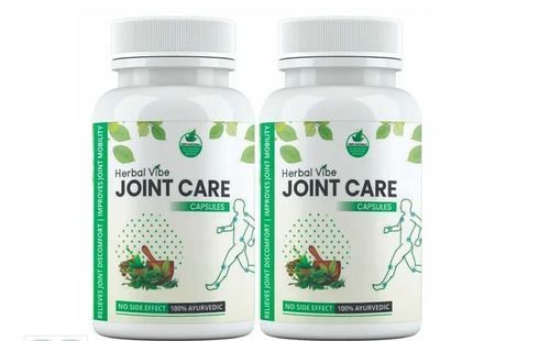 Herbal Vibe Joint Care Pain Relief 60 Capsules (Pack Of 2)