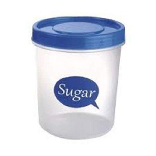 Hard 100% Plastic Transparent Durable And Eco-Friendly Sugar Plastic Container And Good Conductor Of Heat