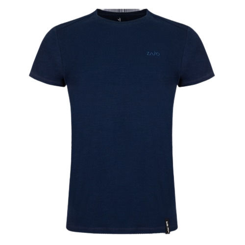 Washable Regular Wear Blue Color Short Sleeves T-Shirts For Mens