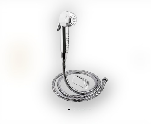 Sturdy Design Easy To Install Bathroom Faucet - Aluminum 1.25 M Flexible Stainless Steel Hose 360-Degree Rotating Arm Head Easy Nozzle Spray Control