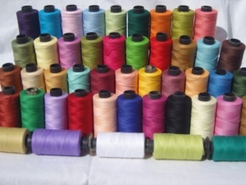 Eco-Friendly Multicolor Sewing Thread Strong Cotton Polyester Sewing Fast Premium Shade For Machine And Hand Stitching