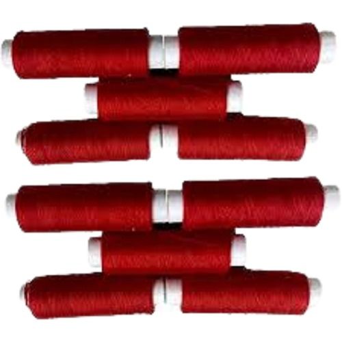 12 Pcs Crane Brand Good Quality Polyester Red Color Sewing Thread