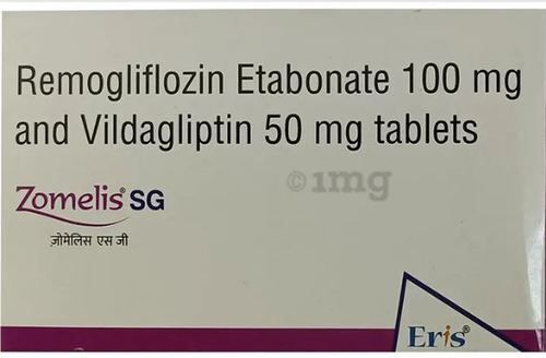 Remogliflozin Etabonate 100 Mg And Vildagliptin 50 Mg Tablets, 1X10 In 1Strip General Medicines