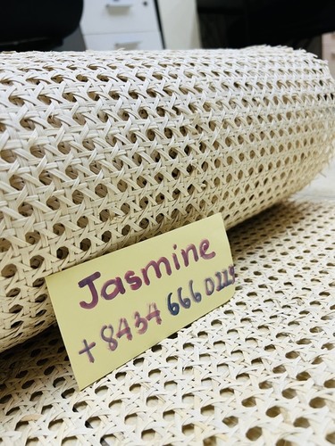 100% Handmade Light Yellows Rattan Cane Webbing For Home Decoration