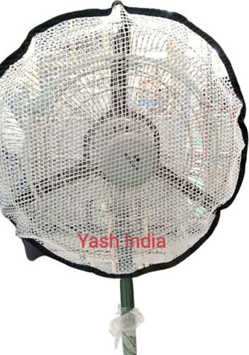 High Quality Virgin Grade HDPE Green Fan Safety Net Cover with 12mm Mesh Size