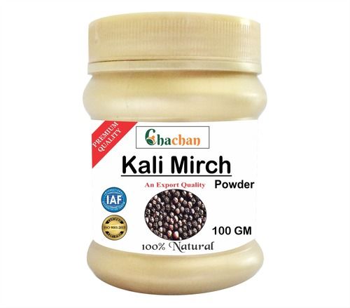 CHACHAN 100% Natural Kali Mirch Powder - 100gm