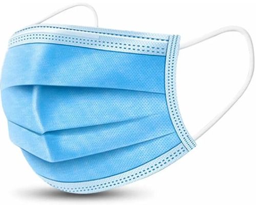 100% Biodegradable 175 Mm X 95 Mm Size 3 Ply Non-Woven Surgical Face Mask Age Group: Suitable For All Ages