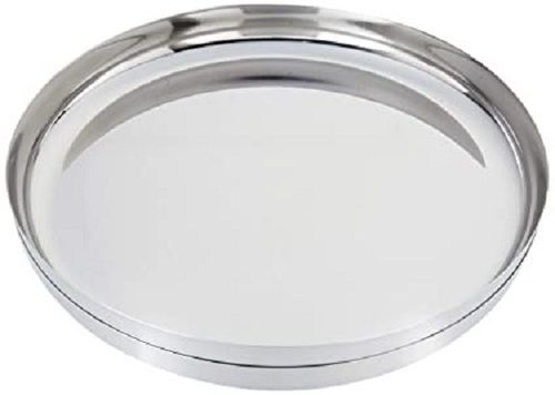 100 Percent Stainless Steel Plate For Home Rust Proof And Durable Dinner Plates