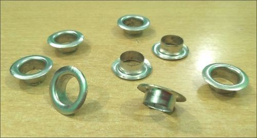 900 No Corrosion Resistant Iron Eyelets Plain Round Nickels For Garments And Paper Bags