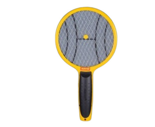 Black And Yellow Round Plastic Body Rechargeable Mosquito Kills 