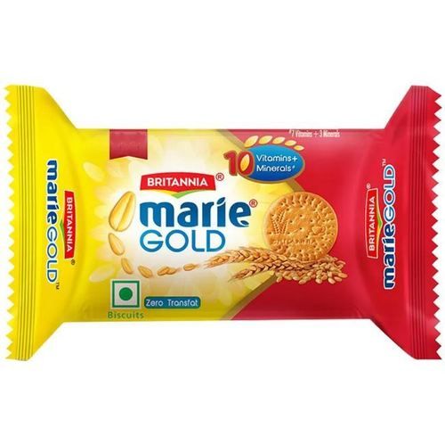 Hygienically Packed Healthy And Nutritious Crispy And Crunchy Britannia Marie Gold Biscuit Fat Content (%): 5 Percentage ( % )