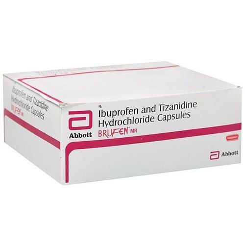 Ibuprofen And Tizanidine Hydrochloride Capsules, 10 Capsules