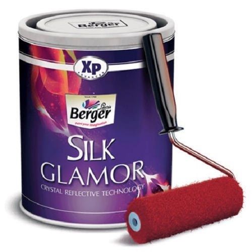 Anti-Dust Weather-Resistant High-Gloss Berger Silk Glamor Emulsion Paint