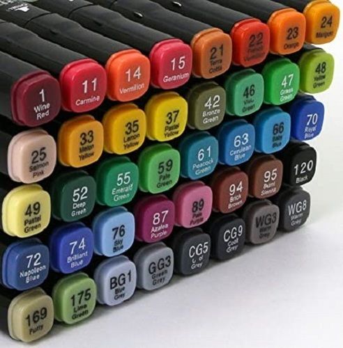 Self Outline Metallic Color Sketch Marker Pens  Set of 12  Arham Smart