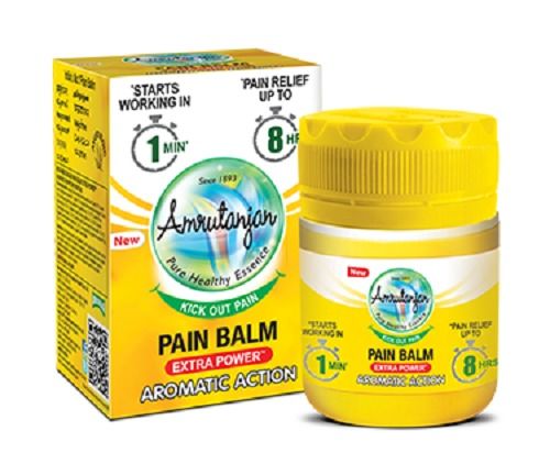  Extra Power Pain Balm, Provides Relief From Headaches And Cold Related Body Pains, 27.5 ML