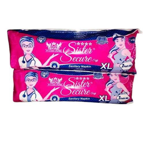 Sister Secure XL 280 MM Super Soft Straight Sanitary Pads