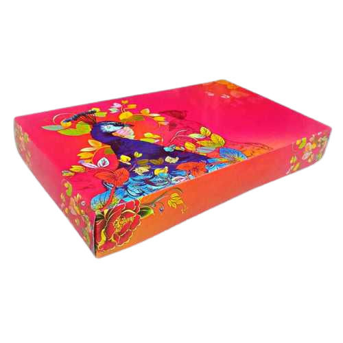 Glossy Lamination 8*8*1.4 Inch Sweet Packaging Box Pack Of 100 Pieces