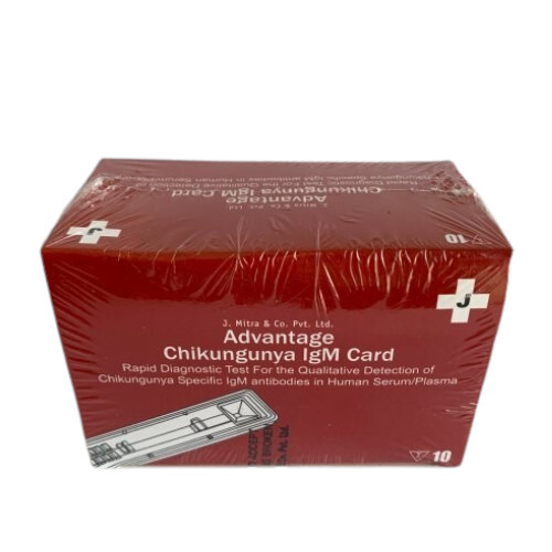 Chikungunya Igm Card Rapid Diagnostic Test Kit