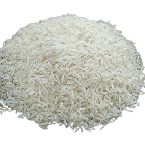 Commonly Cuultivated Plain Medium Grian White Aromatic Basmati Rice Grain, 1kg