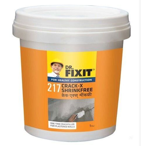 White Dr. Fixit Pidicrete Waterproofing Coating Bond Strong And Erosion Resistance 