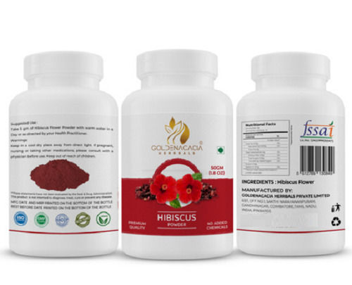 Capsules Premium Quality Hibiscus Powder 50G Pack